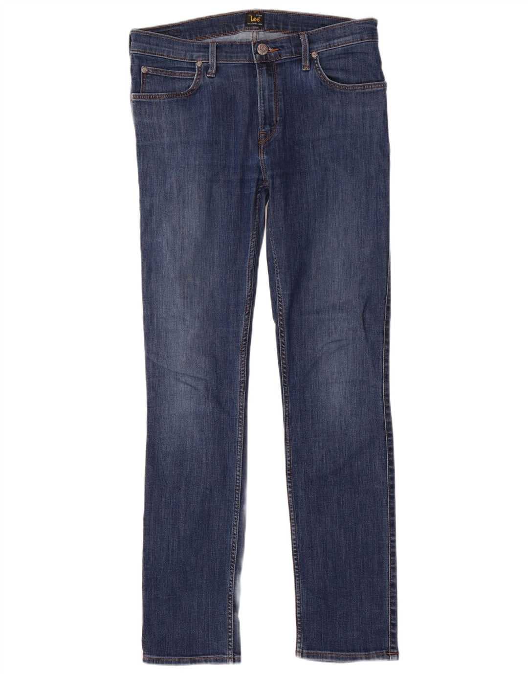 Damskie jeansy LEE Jade Straight W32 L32 Niebieskie bawełniane
