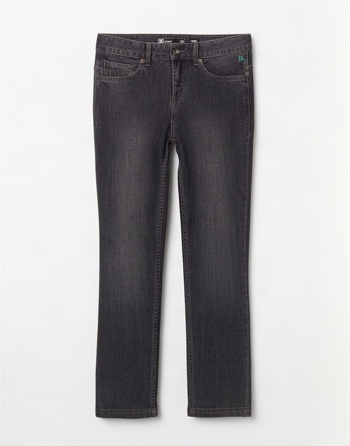 Damskie jeansy skinny DC W29 L26 niebieskie