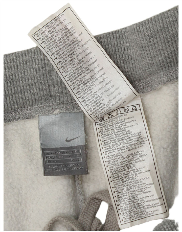 Męskie spodnie dresowe Nike, 2XL, szare, bawełniane w cętki