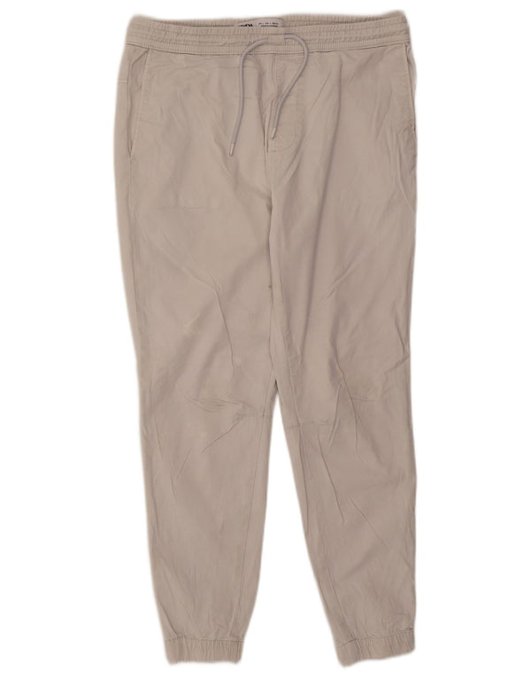 Męskie spodnie chino do biegania Zara, duże W32 L28, beżowe