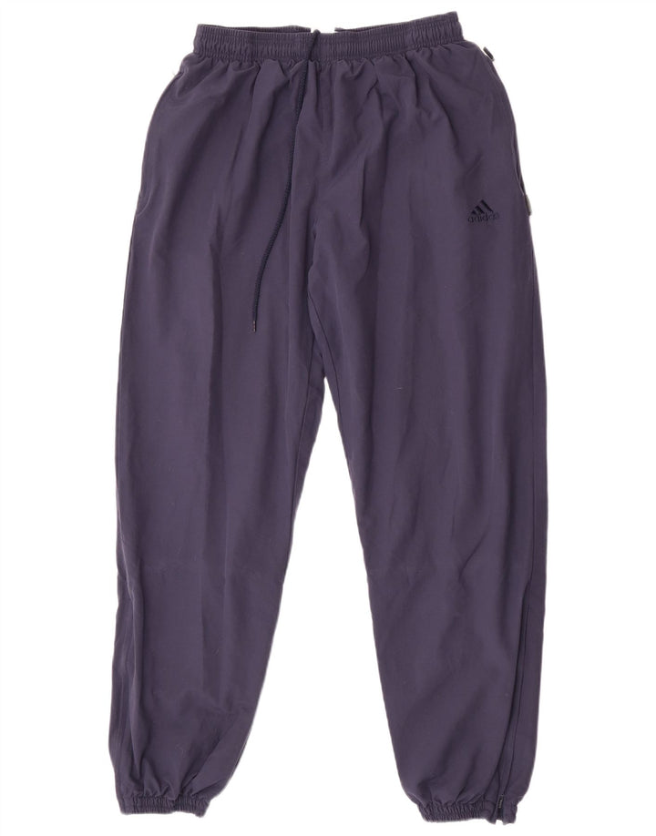 Adidas Męskie Spodnie Dresowe Joggery Duże Granatowe Poliester