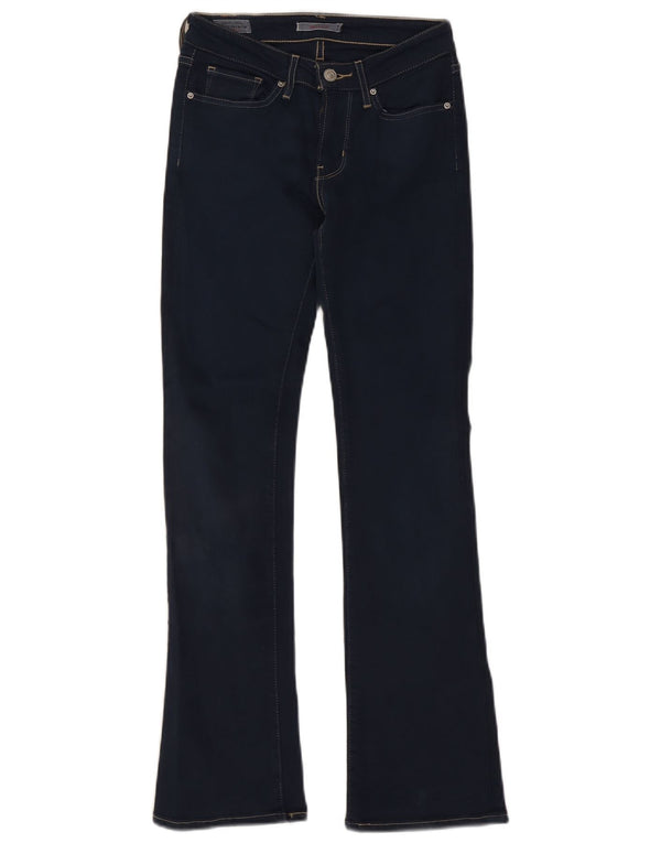 Damskie jeansy Levi's 715 Bootcut W24 L30 granatowe
