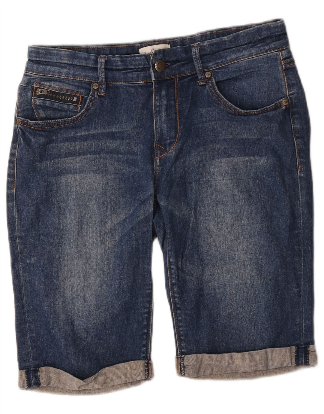 Damskie spodenki jeansowe Lee Cooper US 10 Large W30, niebieskie, bawełniane