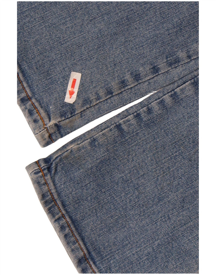 Damskie proste dżinsy Wrangler US 10 Medium W28 L28 Niebieskie bawełniane