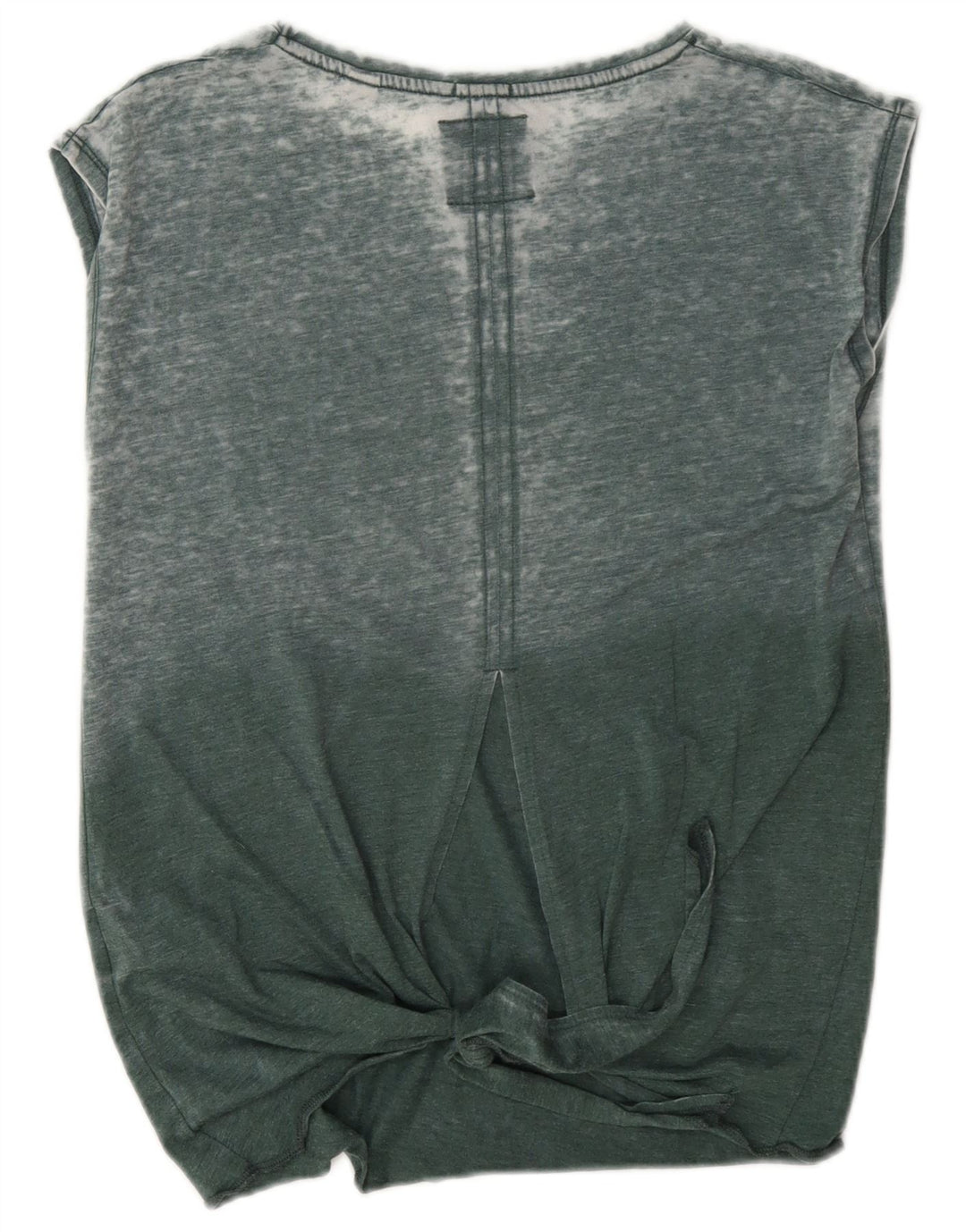 Damska kamizelka oversize Superdry z grafiką, UK 8, mała, zielona bawełna