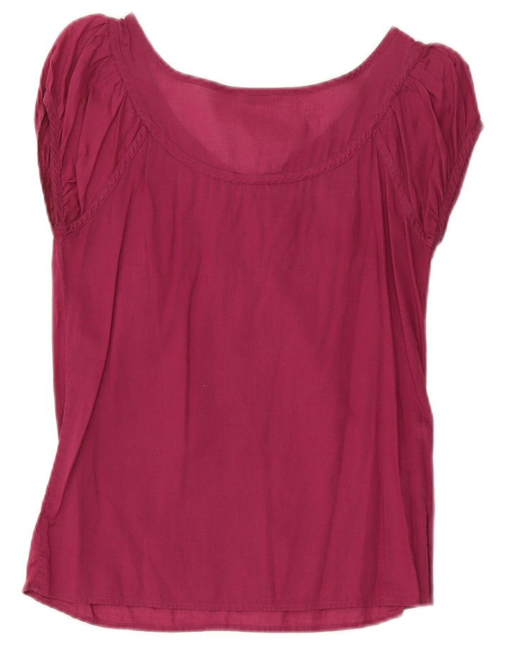 Bluzka damska Massimo Dutti Top EU 36 XS Bordowa