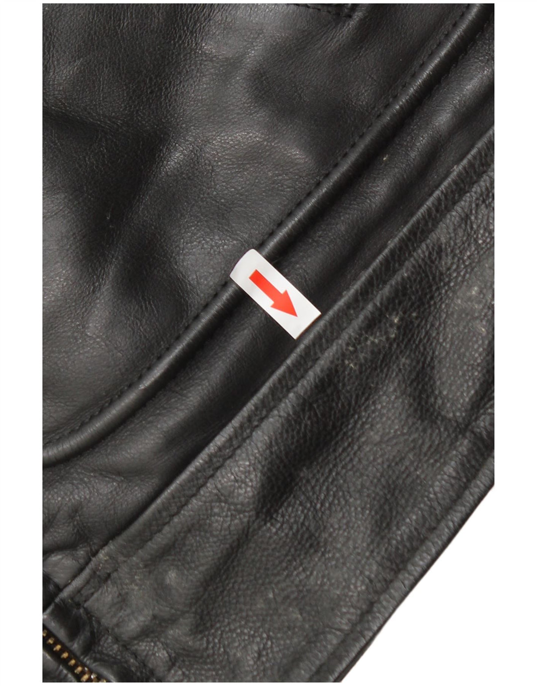 Męska kurtka skórzana Jeanseria Del Corso UK 36 Small Black