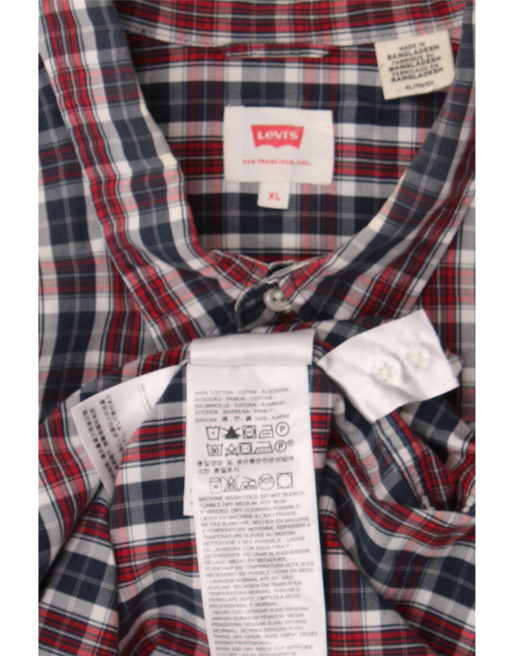 Koszula męska Levi's o regularnym kroju XL, wielokolorowa, bawełniana w kratkę