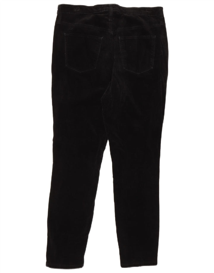 Damskie spodnie typu skinny z wysokim stanem MOSSIMO US 12 Large W31 L29 Black