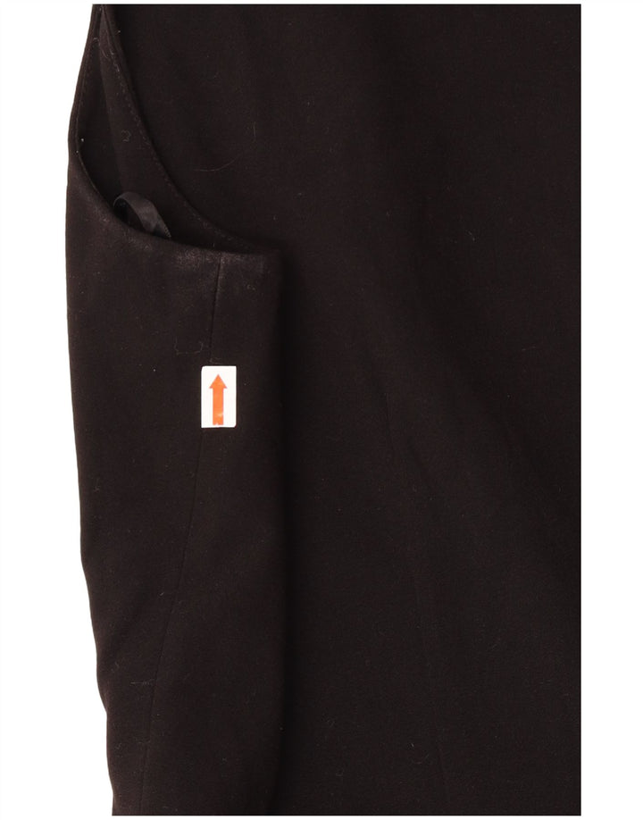 Damska sukienka o linii A bez rękawów Calvin Klein US 8, średnia czarna