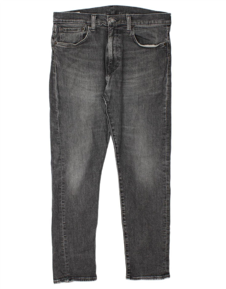 Męskie jeansy Levi's 512 Slim Tapered W34 L30 Szara bawełna
