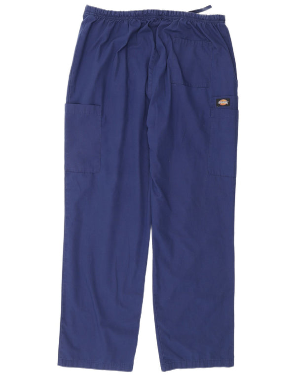 Męskie spodnie cargo Dickies Regular, duże W34 L30 Granatowy poliester