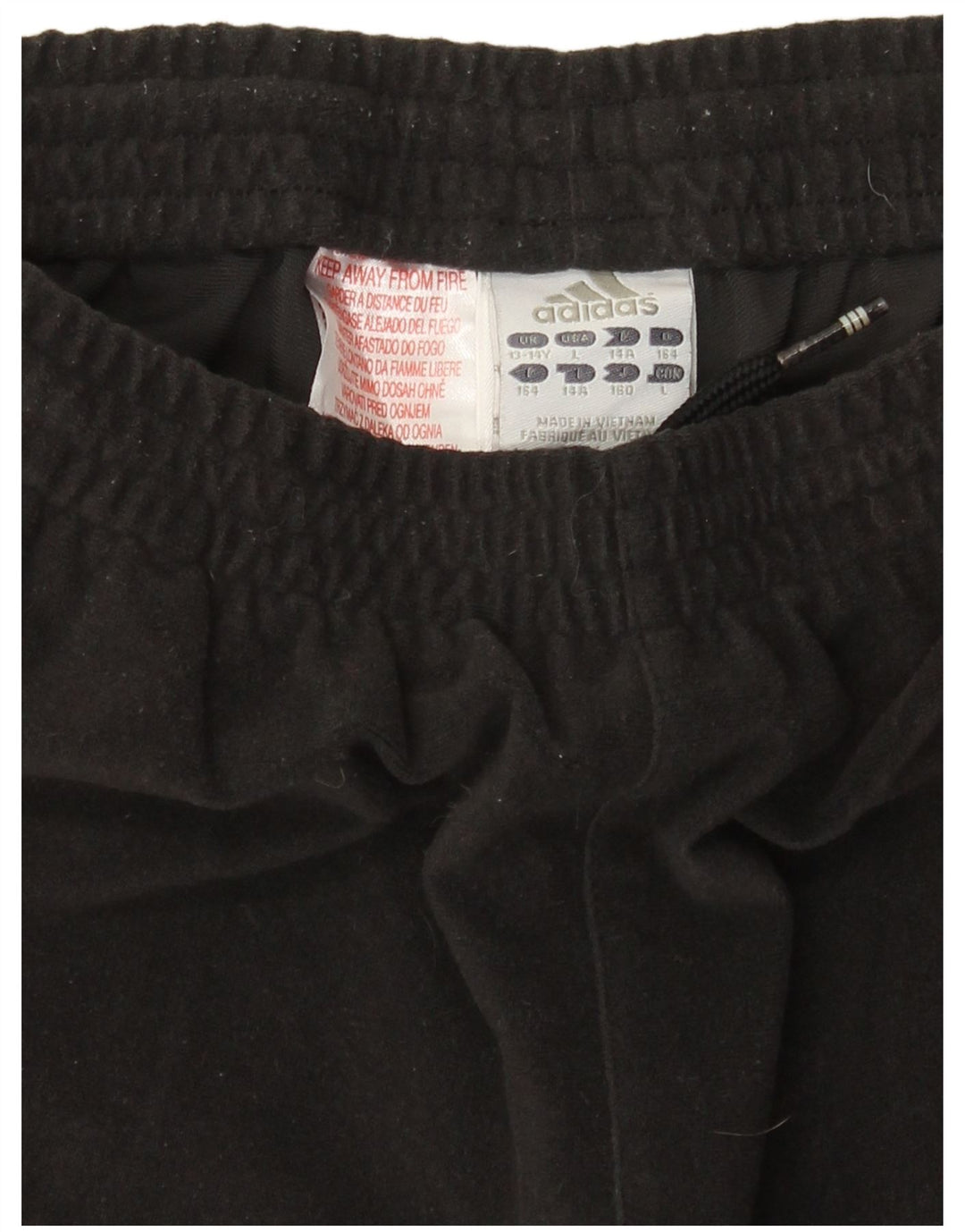 Adidas Dziewczęce Spodnie Dresowe Joggery 13-14 Lat Czarny Poliester