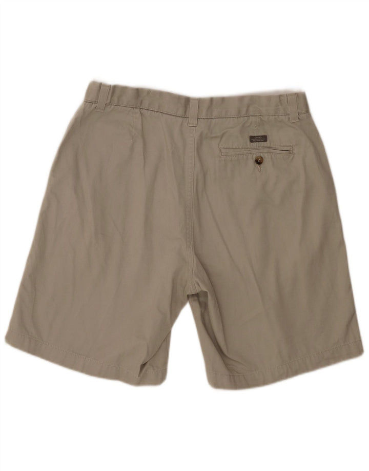 Marks & Spencer Męskie spodenki Chino Blue Harbor W34, duże, beżowe, bawełniane
