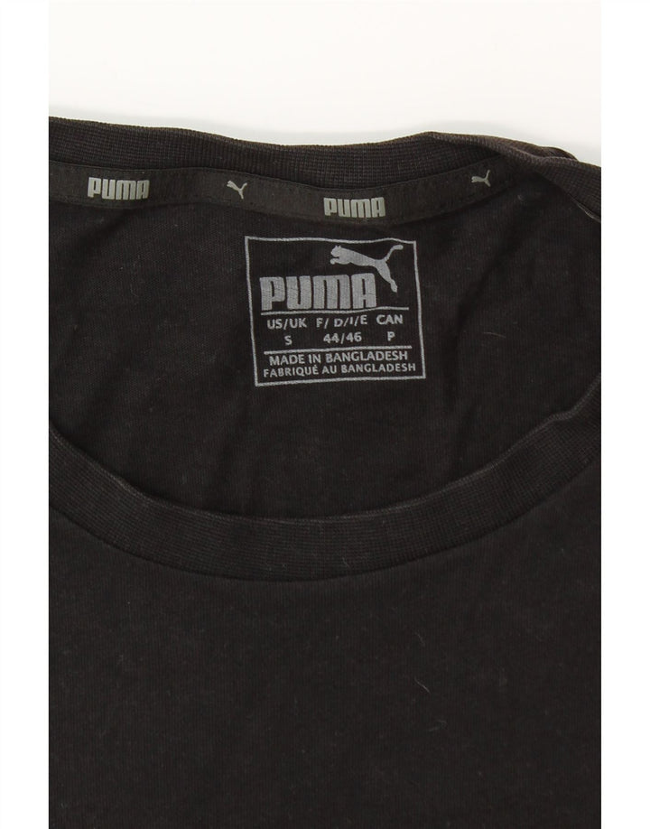 Męska koszulka z grafiką Puma, mała czarna