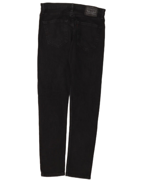 Męskie jeansy Levi's 512 Slim Tapered W31 L32 Czarna bawełna