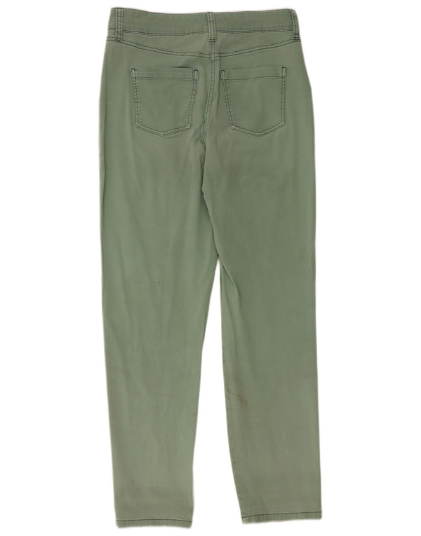 Spodnie damskie Boden Slim Chino UK 10 Small W30 L30 Zielona bawełna