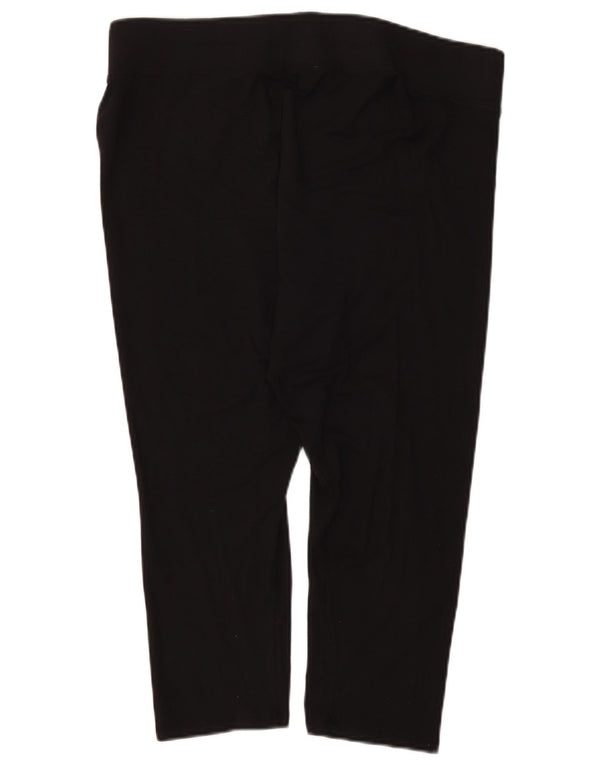 Legginsy damskie Marks & Spencer UK 18 XL, czarna wiskoza