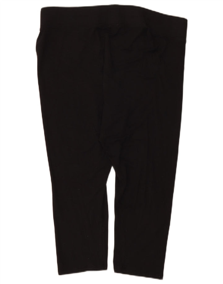 Legginsy damskie Marks & Spencer UK 18 XL, czarna wiskoza