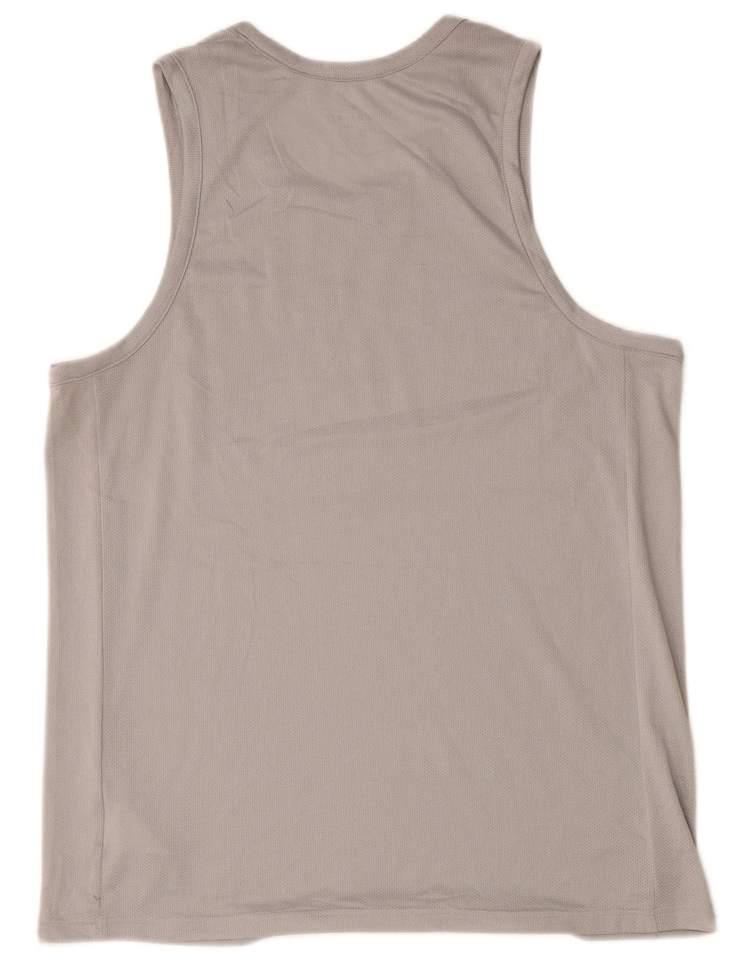 Męska kamizelka z grafiką Nike Dri Fit, duża, szara, poliestrowa
