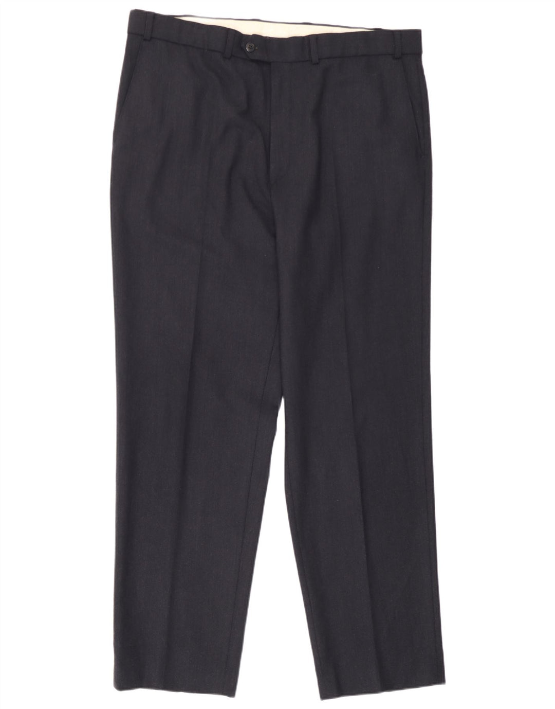 Męskie spodnie garniturowe Marks & Spencer St. Michael W38 L31 granatowe