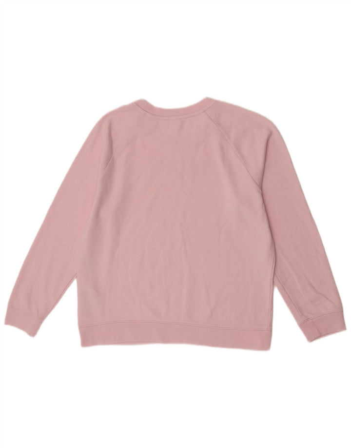 Damska bluza dresowa Levi's z grafiką oversize, UK 14, średnia różowa bawełna