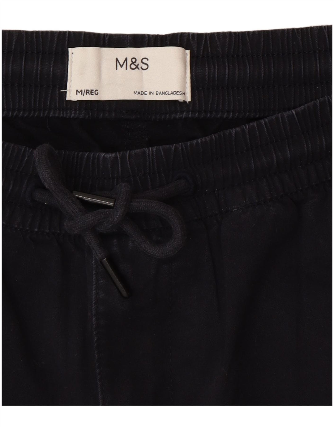 Marks & Spencer Męskie proste spodnie chino średnie W32 L29 granatowe