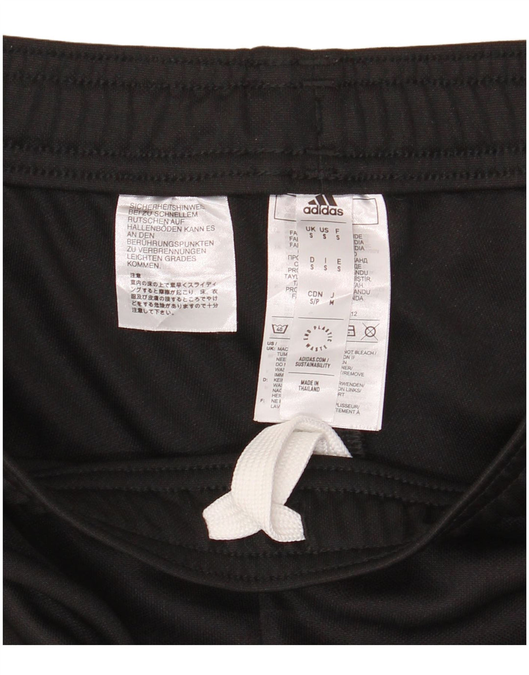 Męskie spodnie dresowe ADIDAS Aeroready, małe, czarne, poliestrowe
