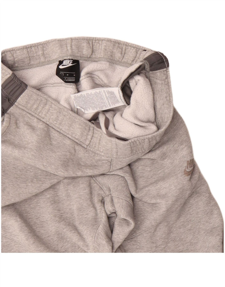 Męskie spodnie dresowe Nike, średnioszare, bawełniane