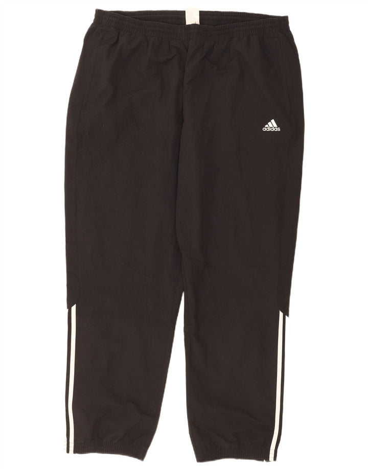 Adidas Męskie spodnie dresowe Joggery 2XL Czarny poliester