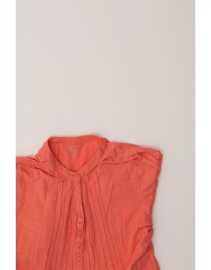 L.L.BEAN Womens Long Sleeve Blouse Top UK 14 Medium Pink Vintage L.L.Bean and Second-Hand L.L.Bean from Messina Hembry 