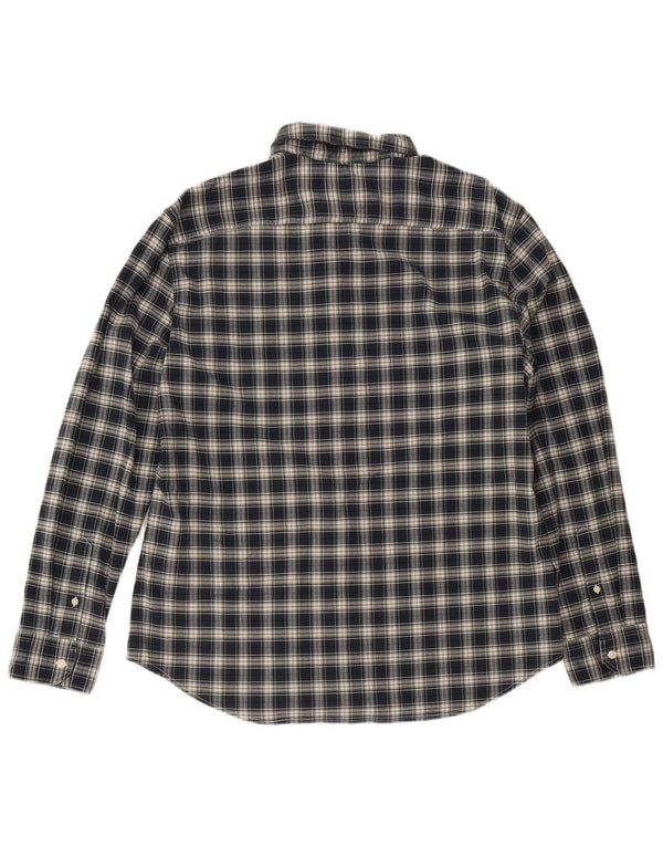 Koszula męska Levi's Slim 2XL, bawełniana, granatowa w kratkę