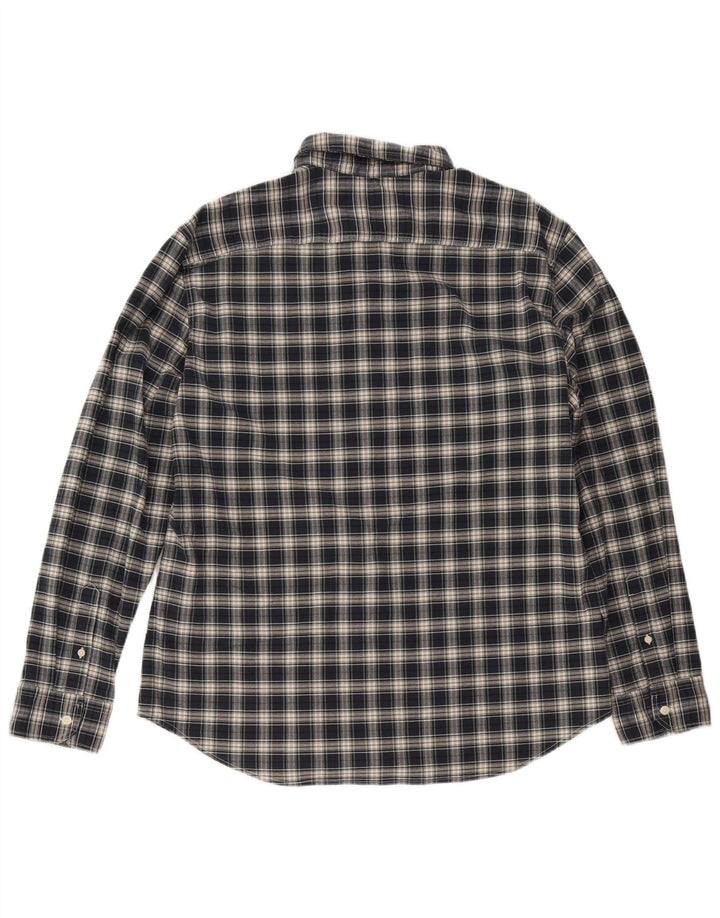 Koszula męska Levi's Slim 2XL, bawełniana, granatowa w kratkę