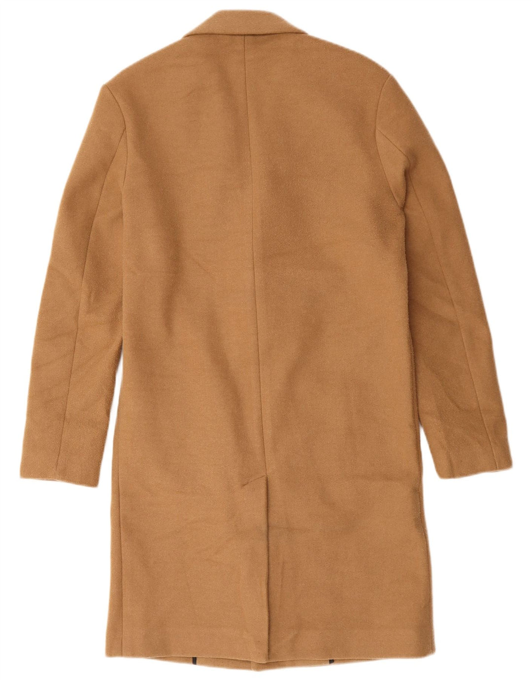 Męski płaszcz oversize Zara UK 34 XS, beżowy poliester