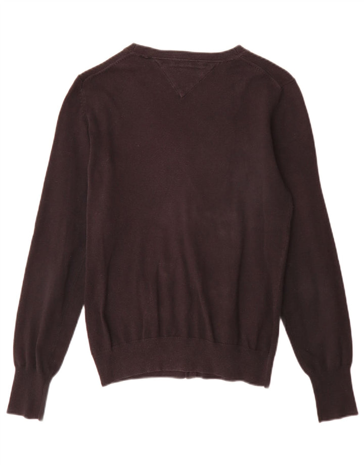 Damski sweter rozpinany Tommy Hilfiger Średni czarny bawełniany klasyk