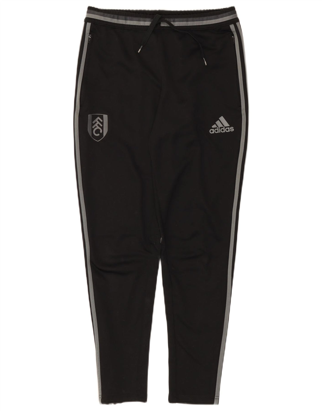 Męskie spodnie dresowe Adidas Climacool Graphic, małe, czarne, poliestrowe