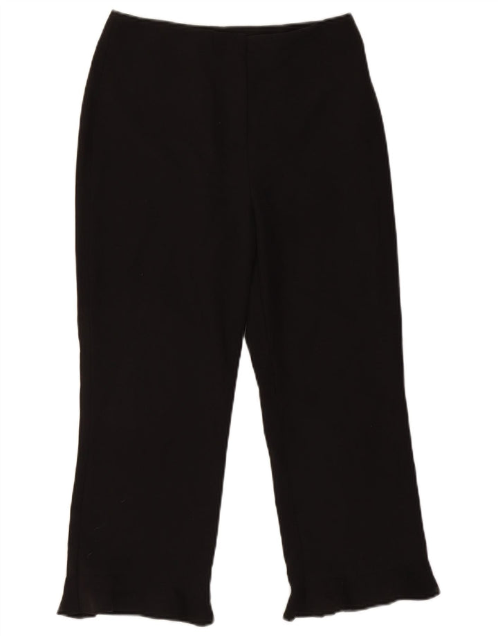 Damskie spodnie Capri Topshop UK 8 Small W27 L22 Czarny poliester