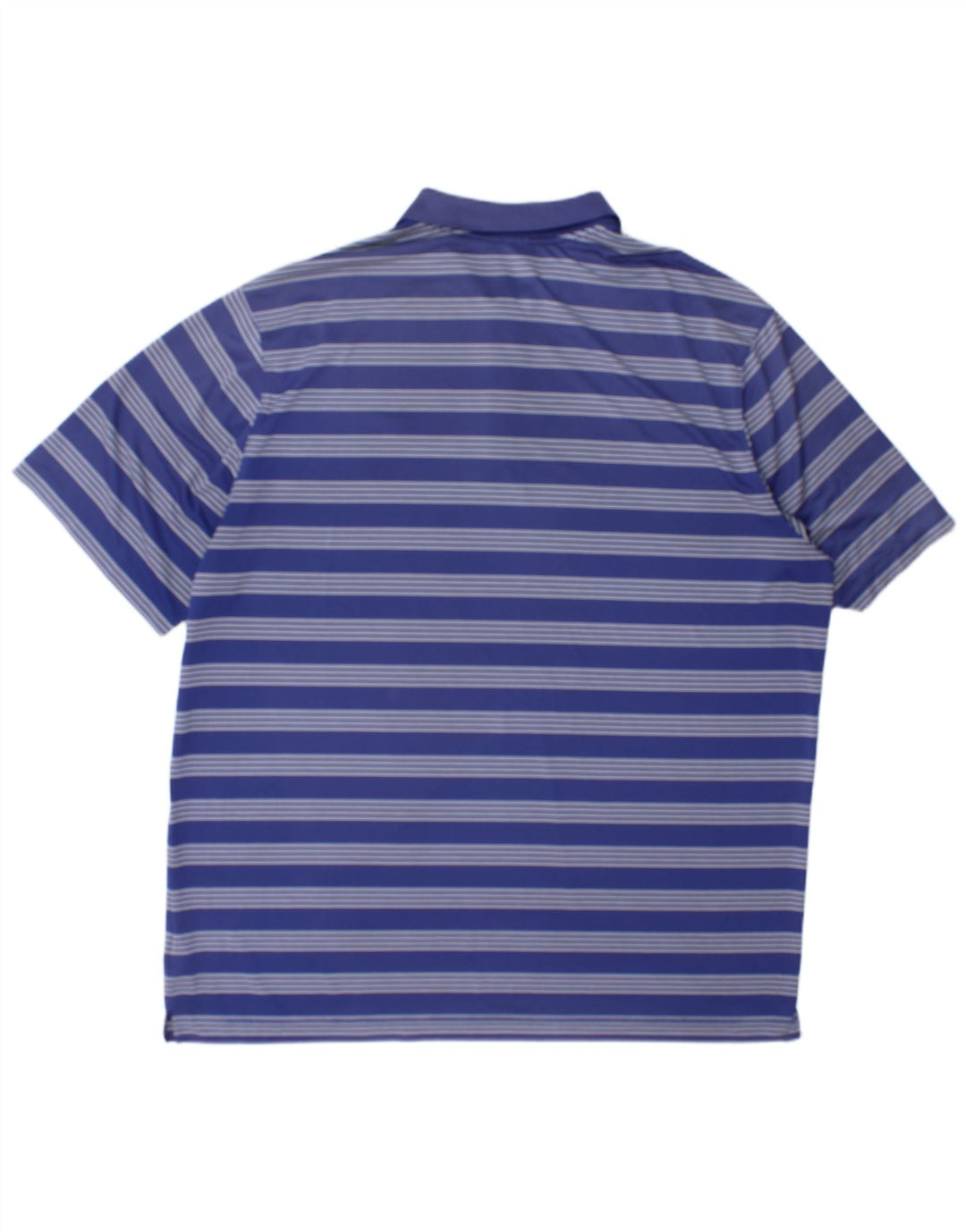 Koszulka Polo Nike dla mężczyzn 2XL Granatowa w paski, poliester
