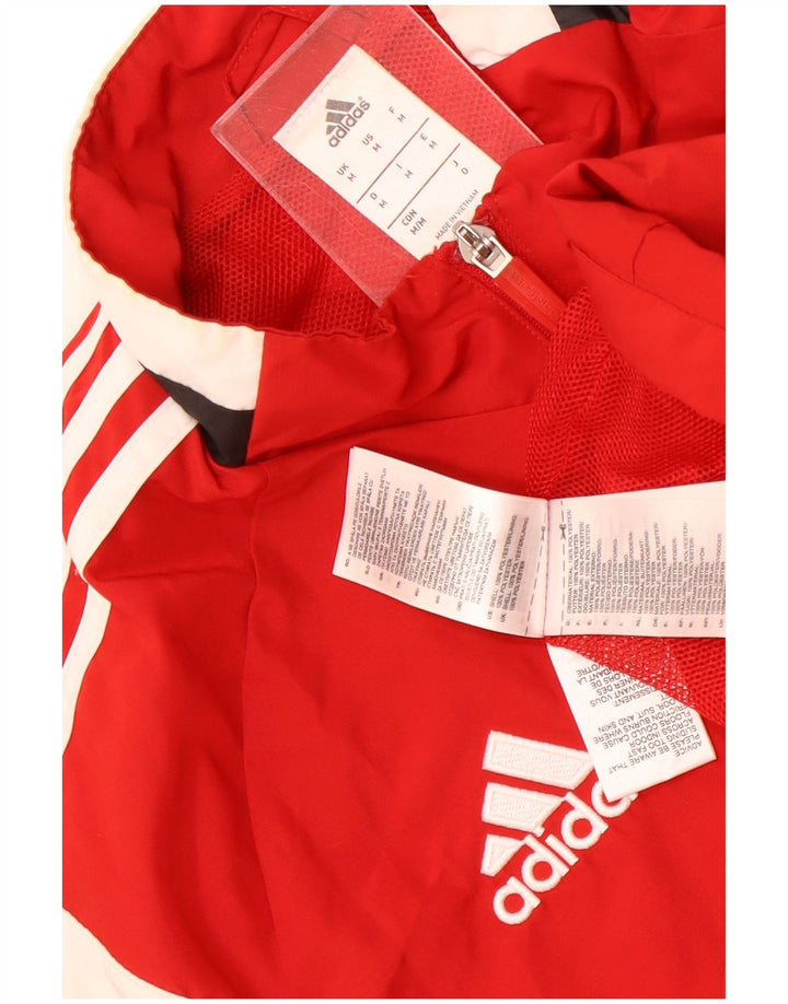 Adidas Męska bluza dresowa Top Jacket Medium Red Colorblock Poliester