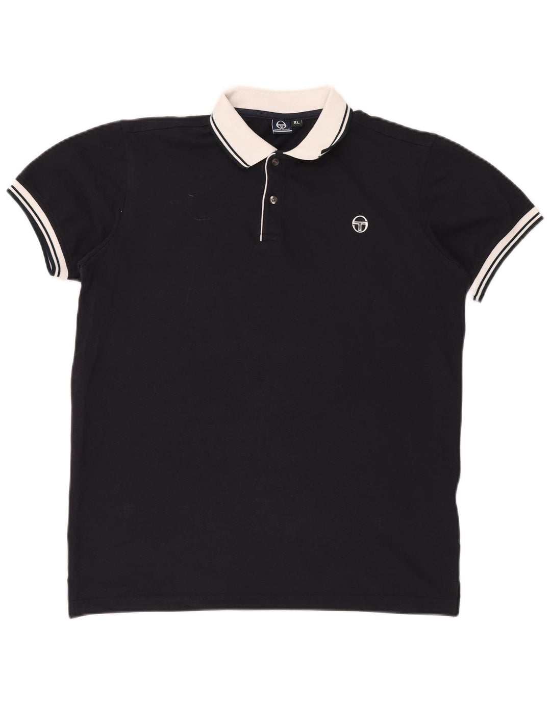 Męska koszulka polo SERGIO TACCHINI XL, granatowa, bawełniana