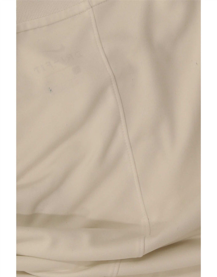 Męski T-shirt Nike, duży, biały, poliester