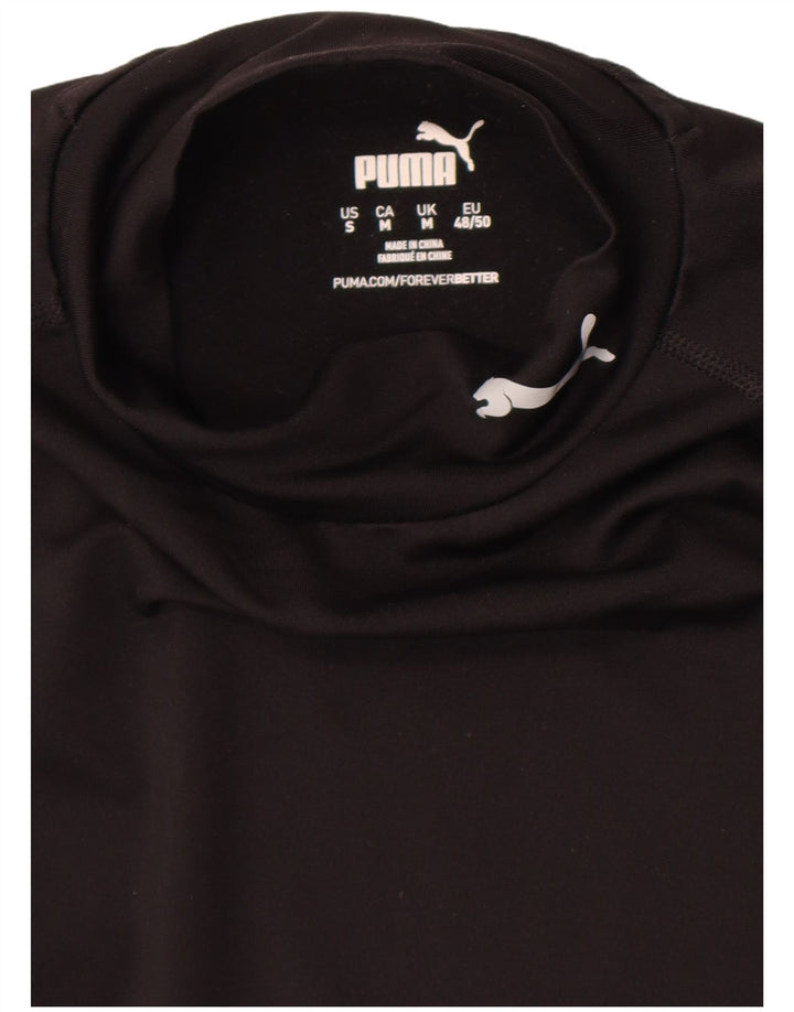 Męska koszulka Puma z długim rękawem, średnia czarna