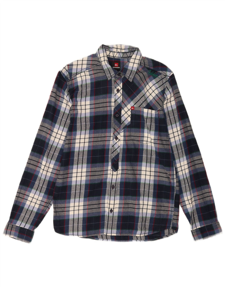 Koszula flanelowa Quiksilver chłopięca 15-16 lat w granatową kratkę