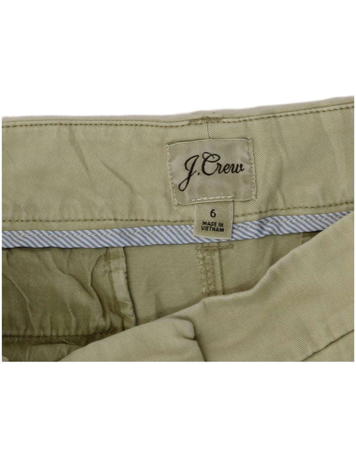 Damskie spodenki Chino J. Crew US 6 Medium W30, bawełna khaki