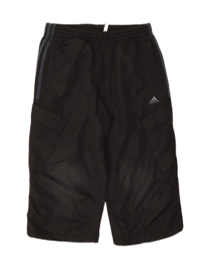 Męskie spodenki sportowe Adidas Clima Proof Bermudy, małe, czarne, poliestrowe