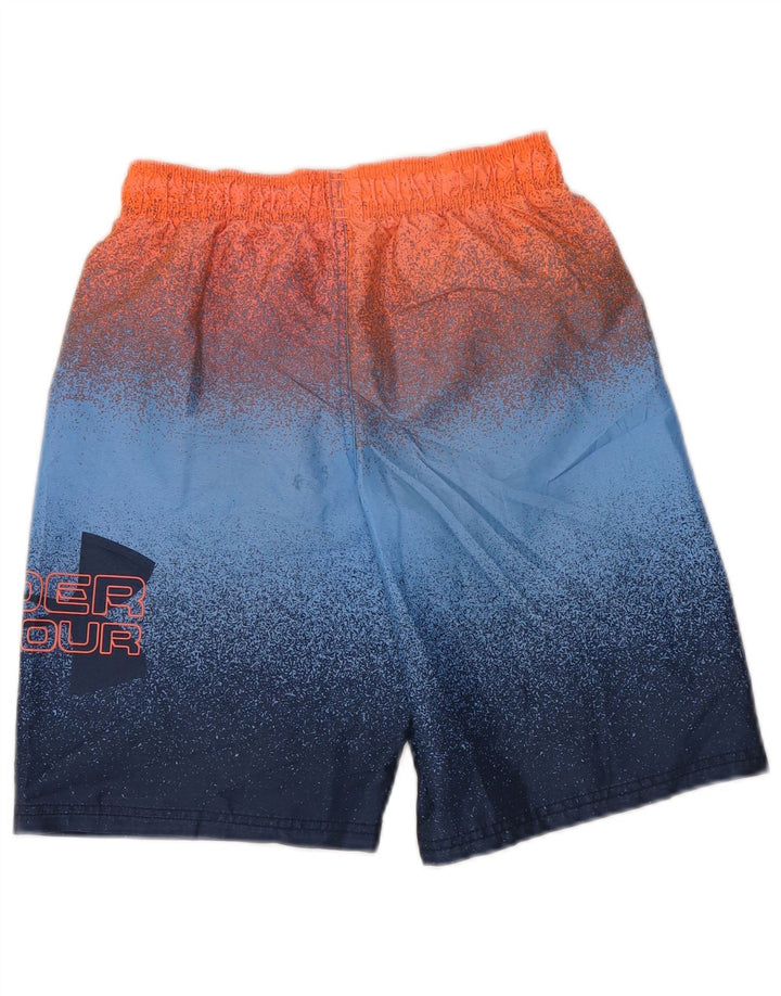 Chłopięce spodenki sportowe Under Armour 11-12 lat, duże, wielobarwne, z blokami kolorów