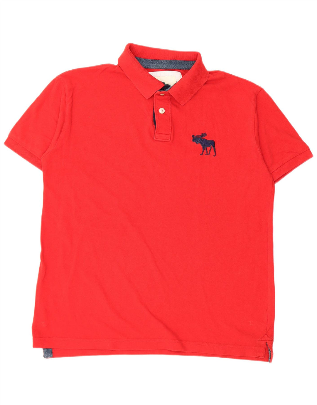 Męska koszulka polo ABERCROMBIE & FITCH 2XL czerwona