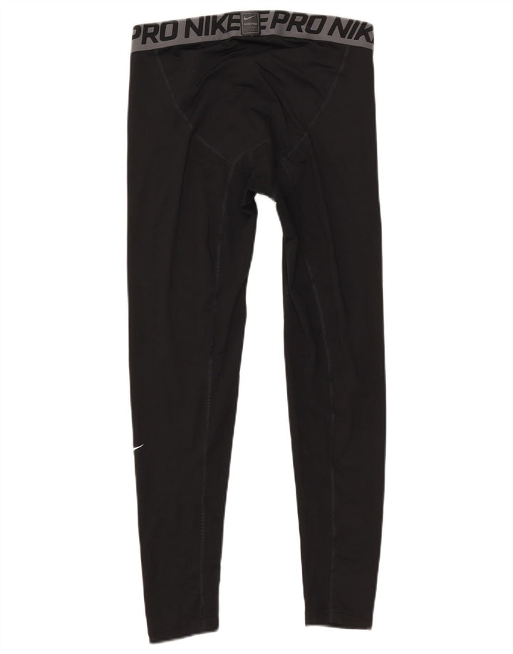 Męskie legginsy Nike Dri Fit Graphic, duże, czarne