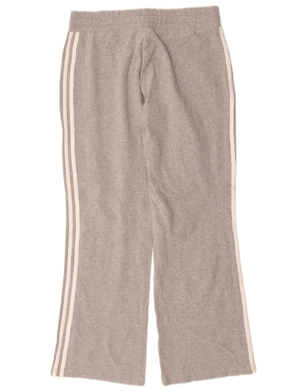 Damskie spodnie dresowe Adidas UK 16, duże, szare, bawełniane