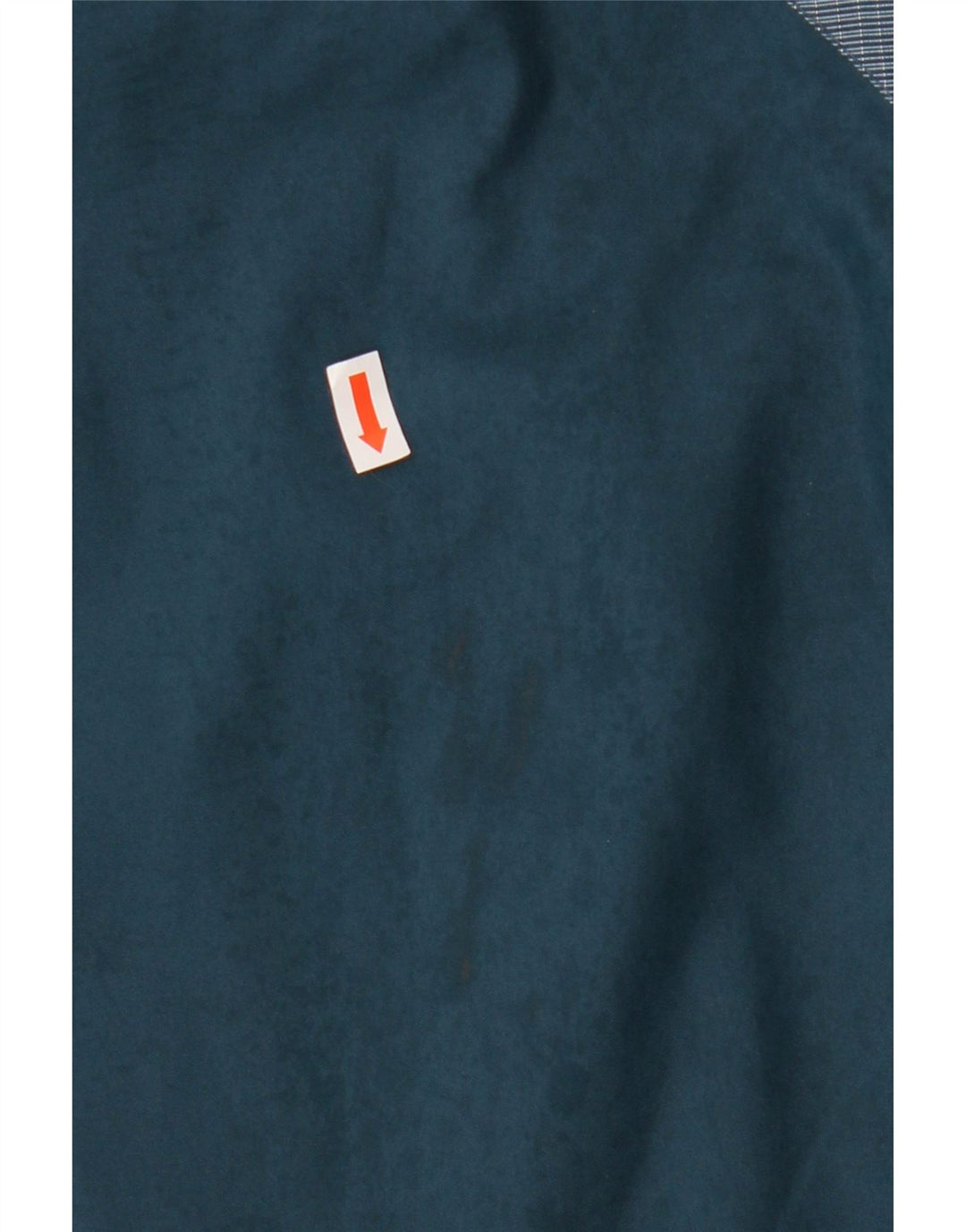 Męska kurtka wiatrówka C&A zapinana na zamek UK 44 2XL Niebieska, poliestrowa, z blokami kolorów, zimowa